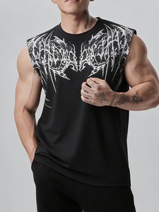 Unisex Cotton Tank Tops Custom-Made Wholesale Every Occasion Available Variety Colors Sizes Short Sleeve Length Men's Clothing - Product Image 3