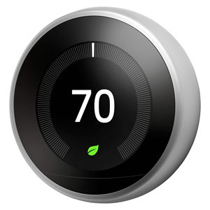 Thermostat intelligent programmable Google Nest Learning Thermostat 3ème génération, compatible avec Alexa pour la maison - Product Image 3