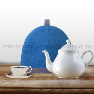 Cubierta acogedora de té de fieltro para tetera, hecha de lana tradicional, mantiene el té caliente, cubierta acogedora para tetera, cubierta de fieltro para preservación del calor - Product Image 3