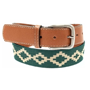 Genuine Leather Belt Custom Logo Wholesale Pin Buckle Woven Leather <b>Accessories</b> Luxury <b>Braided</b> for Men Women - Product Image 1