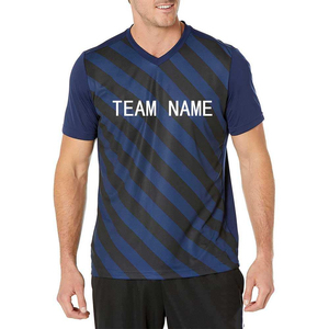Uniforme Deportivo Sublimado, Camisetas de Fútbol Retro Clásicas Vintage, Jersey de Fútbol Retro Personalizado con Cuello Redondo para Hombre - Product Image 1