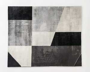 Alfombra Personalizada con Logotipo Bordado, Alfombra Moderna de Pelo Alto con Diseño Floral, Alfombra Rectangular Tipo Puzzle - Product Image 3