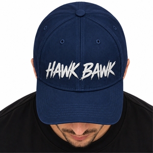 Gorra de Béisbol Deportiva Casual Unisex, Curva, de 6 Paneles, Ajustada, de Algodón, Estilo Urbano, con Logotipo Frontal Azul, Diseño Personalizado - Product Image 4