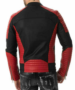 Chaqueta de Invierno de Cuero Genuino y Lona de Primera Calidad para Hombre, Nueva Colección 2026, Piel de Vaca - Product Image 6