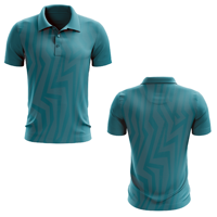 Polo homme personnalisé imprimé par le fabricant, protection UV, vêtements de sport d'extérieur, style décontracté, imprimé géométrique vintage