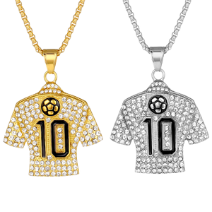 จี้เพชรแบบ Iced Out ดีไซน์พรีเมียมคุณภาพสูง เครื่องประดับฮิปฮอป ขายส่งราคาดีที่สุดจากซัพพลายเออร์อินเดีย - Product Image 6