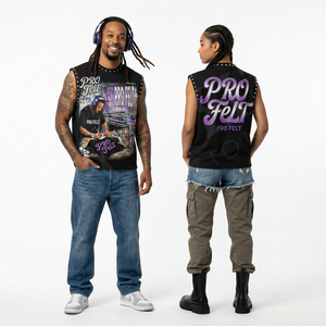 Débardeurs sans manches personnalisés pour hommes, style streetwear, gym, mode décontractée, avec impression graphique, vente en gros, marque privée acceptée - Product Image 2