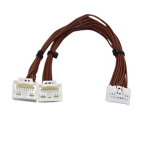 Cable en Y Personalizado, Arnés de Cableado de 12 Pines, Uno Macho a Dos Hembras, Arnés de Cableado de 15 cm - Product Image 3
