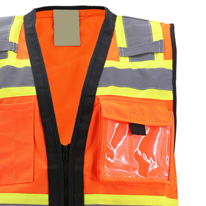Chalecos de Seguridad Fluorescentes de Alta Visibilidad para Hombres y Mujeres / Chaleco de Seguridad Transpirable para Trabajo con Servicios OEM - Product Image 6