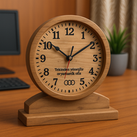 Horloge murale en bois d'acacia de haute qualité article décoratif pour salon chambre bureau de l'inde