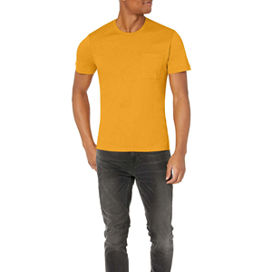 T-shirt Hip Hop pour homme, style tendance, coupe classique, col rond, imprimé par sublimation, effet délavé - Polyester/Coton, respirant, séchage rapide - Product Image 1