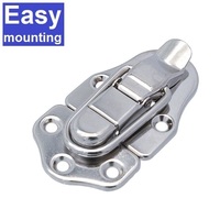 LATCH LOCK HC303 capturas de níquel galvanizado: Hardware de alta qualidade para fechaduras de tensão portáteis