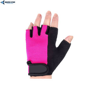 Guantes de Ciclismo Transpirables de Verano al por Mayor con Agarre de PU, Almohadilla de Gel Antichoque, Medios Dedos, para Bicicleta de Montaña y Carretera - Product Image 2