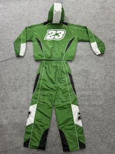 Conjunto Deportivo para Hombre, Chaqueta y Pantalones con Cordón, 100% Nailon, Líneas Reflectantes, Logotipo Digital, Estilo Vintage, Cortavientos 2026 - Product Image 3