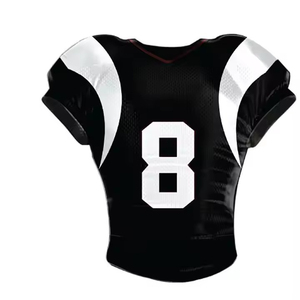 Uniforme de Fútbol Americano para Adultos con Diseño Moderno, Personalizado, 100% Poliéster, Manga Corta, Correa Ajustable, Impresión Digital - Product Image 4