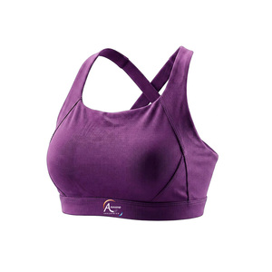 Ladies High Quality Fashion Plain Seamless Underwear Sports Bra Comfort Running Gym Workout Bra - Product Image 1