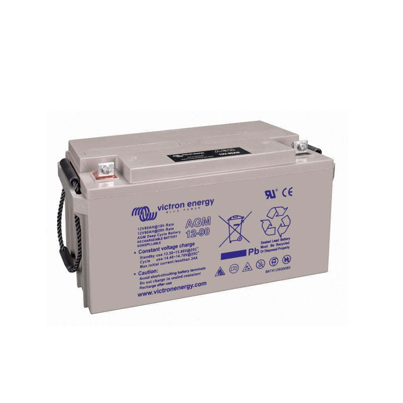 <strong>For</strong> Energy <strong>12V</strong>/<strong>90Ah</strong> <strong>AGM</strong> Deep Cycle Lead Acid <strong>Battery</strong> BAT412800084 Made in USA