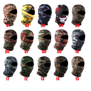 Masque facial intégral tactique pour hommes, cagoule, masque facial souple, couvre-visage respirant, protection extérieure, coupe-vent, anti-poussière - Product Image 3