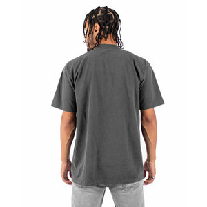 T-shirt col rond respirant 100 % coton teint uni poids lourd Max, vente en gros, fabricant, étiquette personnalisée, streetwear homme couleur unie - Product Image 3