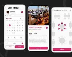 Aplicación móvil para reservar en restaurantes – Reserva mesas al instante, descubre restaurantes cercanos, gestiona tus reservas y disfruta de tu cena - Product Image 4