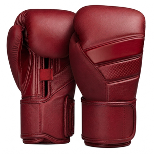 High Quality Adult Boxing Gloves-PU Leather Non-Slip Hook & Loop Closure for Performance Training - Product Image 2