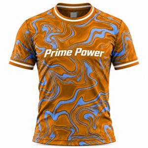 ชุดฟุตบอลแบบกำหนดเอง Prime Power พิมพ์ลายแบบ Sublimation ระบายอากาศได้ดี ผลิตจากโพลีเอสเตอร์ สำหรับผู้ใหญ่ทุกเพศ ทุกฤดูกาล แขนสั้น คอกลม - Product Image 2