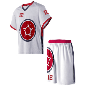High Quality Men Lacrosse Uniforms <b>Cool</b> Breathable Reversible Lacrosse Jersey & Uniform Wholesale Custom Sublimated Breathable - Product Image 1