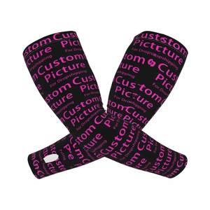 Custom Printed Seamless Eco-Friendly <b>Cycling</b> Arm Sleeves Unisex Anti-Uv Spandex Polyester Compression Cover Adults - Product Image 2