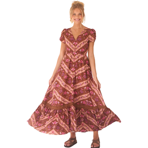 Vestido Maxi Casual de Verano con Cintura Imperio para Mujer - Product Image 3