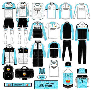 Uniformes de Fútbol Personalizados al por Mayor, Camisetas de Fútbol Transpirables con Sublimación, Manga Corta, para Hombre, Ropa Deportiva Cómoda - Product Image 6