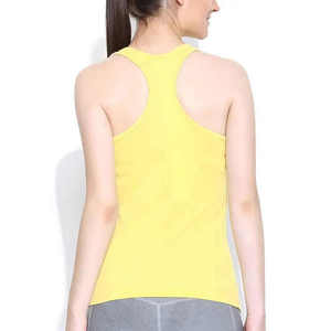 Camiseta sin mangas de verano para mujer, top informal sin mangas de tela suave y transpirable, adecuado para entrenamientos de fitness, yoga y uso diario - Product Image 5