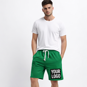 New Custom Men's Cotton Shorts Drawstring Gym Training Casual Sweat Shorts Streetwear Running Athletic Shorts For Men - Product Image 4