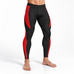 Men Sports Leggings Provide Lightweight Comfort Flexible Fabric And Reliable Performance For Fitness <b>Running</b> And Gym Activities - Product Image 4