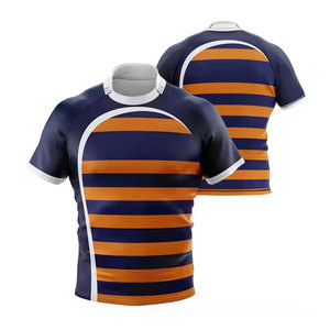 Uniformes de Rugby Personalizados de Fábrica OEM con su Diseño Único, Camisetas de Rugby con Impresión por Sublimación de Alta Calidad - Product Image 6