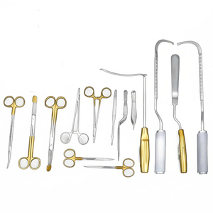 Ensemble de chirurgie plastique avec porte-aiguilles et instruments délicats pour interventions faciales, ensemble complet de chirurgie plastique à vendre - Product Image 6