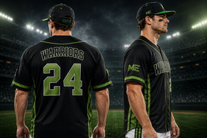 Custom Baseball Uniform Set Moisture Wicking Jersey Team Sportswear Short Sleeve <b>Athletic</b> Kit - Product Image 2