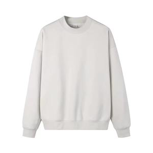 Sweat-shirt unisexe personnalisé décontracté en molleton brodé surdimensionné en polyester/coton pour le printemps, style streetwear - Product Image 5