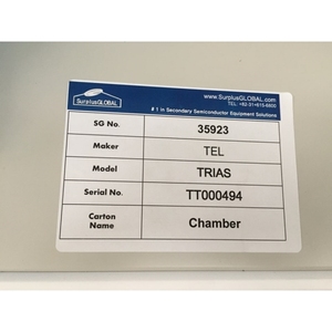 TEL Trias Chamber CVD Ti - อุปกรณ์และอะไหล่เซมิคอนดักเตอร์ระดับโลกที่เชื่อถือได้ - Product Image 2