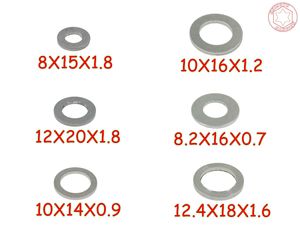 SOMOTO Taiwan Arandelas de Aluminio para Motocicletas de Competición, Fijaciones M8 - Product Image 3