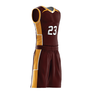 Uniforme de basket-ball pour hommes entièrement personnalisé, style parfait, vente chaude, prix raisonnable, designs uniques, uniforme de basket-ball pour hommes - Product Image 2