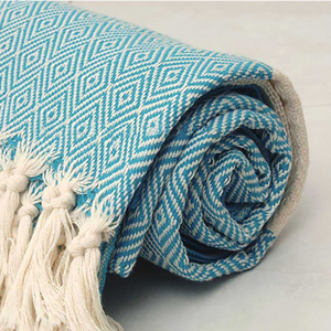 Serviette de plage en tissu absorbant, confortable et respirant de haute qualité, durable et douce au toucher, idéale pour les vacances, le spa et la maison - Product Image 3