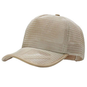 Casquette de baseball classique en tissu respirant avec visière incurvée pour un look frais en toutes saisons - Product Image 5