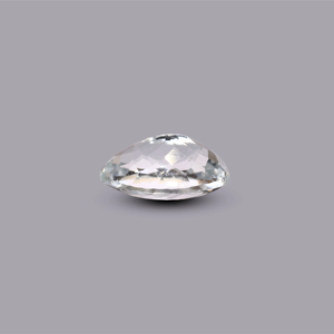 Premium 3.75 Carat Natural Sky Blue Aquamarine Oval Cabochon Loose Gemstone - Product Image 3