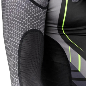 Premium Quality <b>Men's</b> <b>Compression</b> Rashguard Long Sleeve MMA BJJ Training <b>Shirt</b> Quick Dry Anti-Bacterial 220g Athletic Gym Wear - Product Image 3