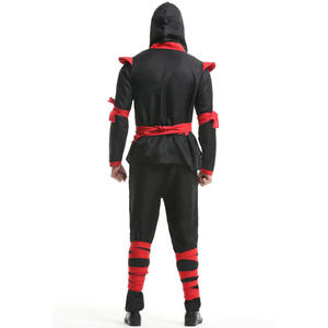 Conjunto de Disfraz de Ninja Premium para Adultos, Hombres y Mujeres, Guerrero Negro, Shinobi, Asesino, Uniforme, Disfraz de Halloween, Cosplay, Fiesta de Disfraces - Product Image 3