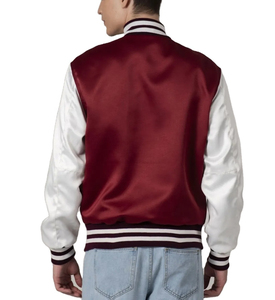 Chaqueta Bomber Deportiva Unisex LEXUS SPORTS, Estilo Vintage, Satinada, Ajustada, para Otoño, con Cuello Alto y Logotipo Frontal Teñido, Transpirable y de Alta Calidad - Product Image 5