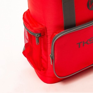 Red multifunctional insulated <b>backpack</b> simple refrigerated bag large capacity picnic bag meal delivery bag - Product Image 4