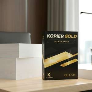 Papier Copieur A4 Multiusage Qualité Export Max 80 g/m² Haute Luminosité Blanc pour Impression Bureau, École et Usage Commercial - Product Image 1