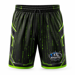 Pantalones Cortos de Fútbol de Primera Calidad, Tejido Atlético Ligero, Flexible y Duradero de Poliéster Interlock que Absorbe la Humedad - Product Image 1
