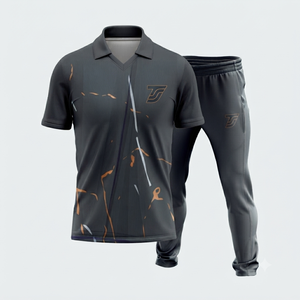 Tenue exclusive de cricket : libérez votre étoile de cricket intérieure – Uniforme professionnel court d'été 100 % polyester écologique - Product Image 3